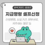 지급명령셀프신청